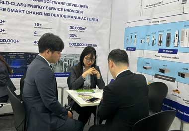 永盈会新能源亮相韩国展会，为全球充电行业贡献“中国力量”(图4)