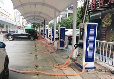 永盈会新能源充电桩盈溪商务中心应用场景