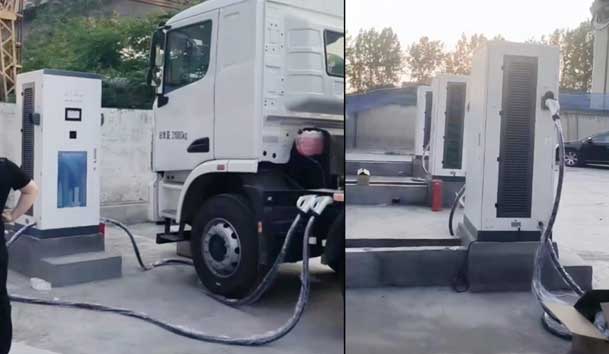 【重卡电动先锋】永盈会300-400kW重卡充电桩：亮点与应用典范(图7)